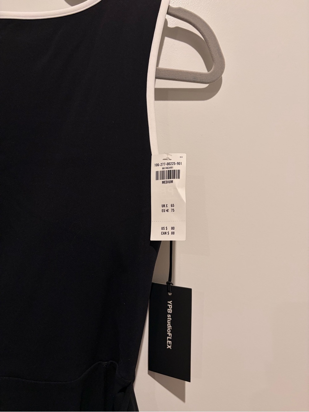 Abercrombie YPB Tie Game Dress in Black - Picture 7 of 9